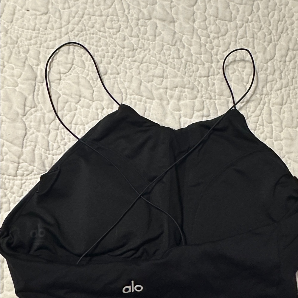 ALO Yoga Black Camisole Top - Picture 4 of 4